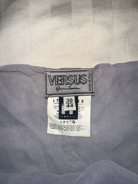 Versus By Versace Gray Women's Dress with Label Detail